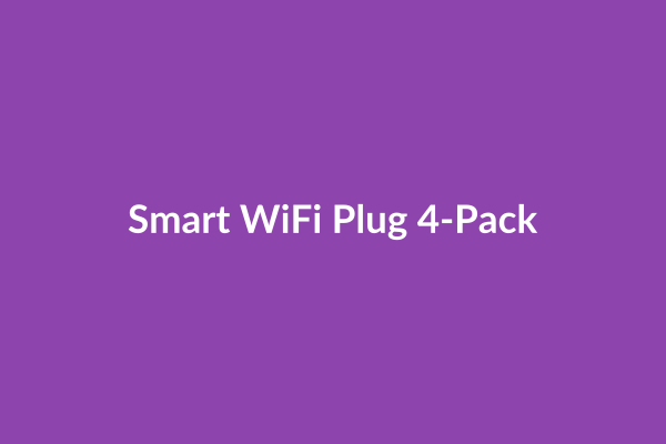 Smart WiFi Plug 4-Pack