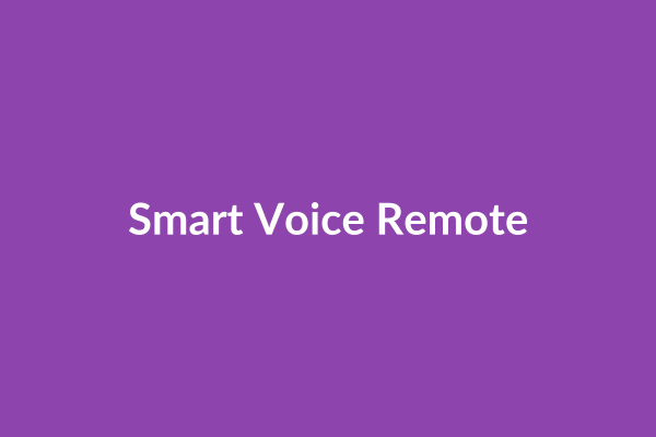 Smart Voice Remote