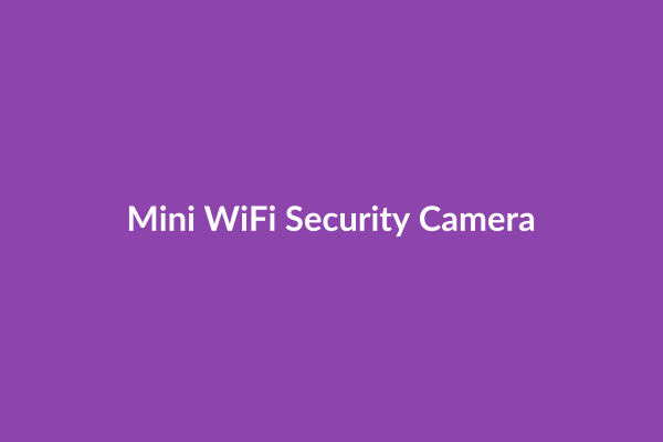 Mini WiFi Security Camera